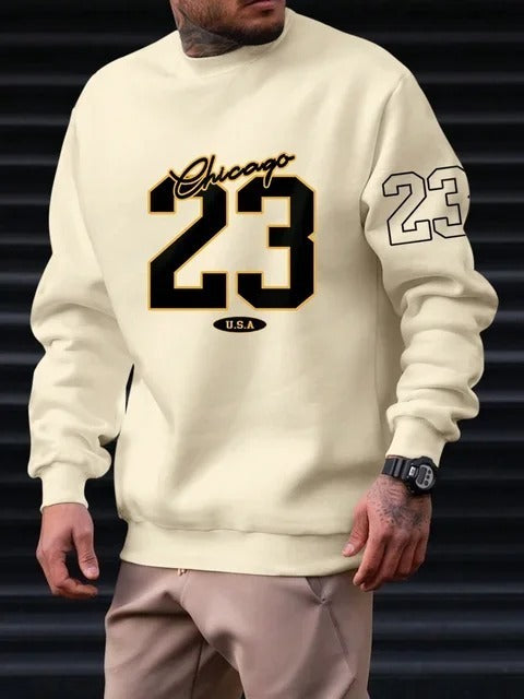 Sudadera polar sin capucha Chicago 23