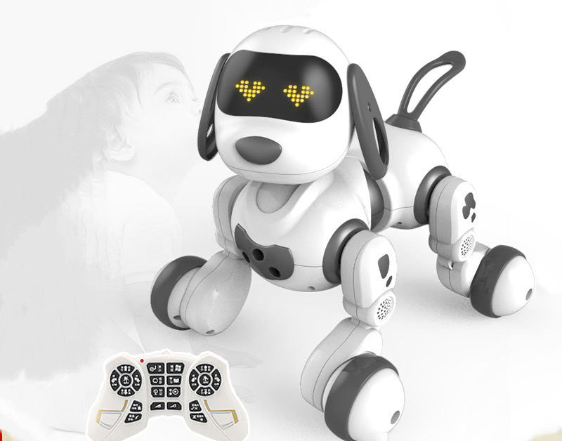 Perro robot portable con mando