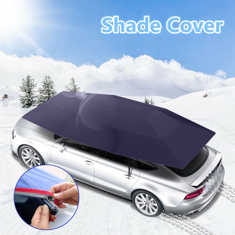 Intelligent remote control car sunshade