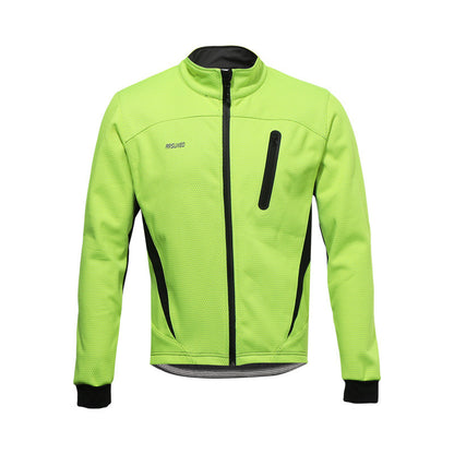 Arsuxeo fleece outdoor sports jacket cycling jersey