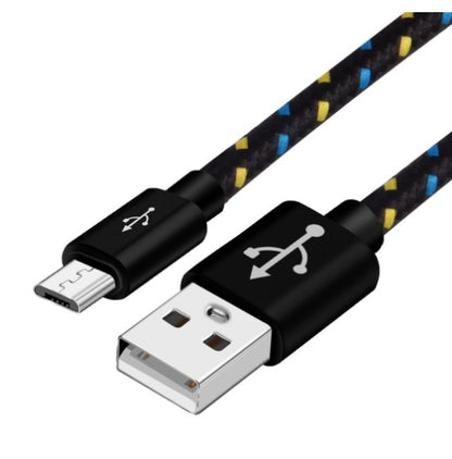 Braided Nylon Usb Type-C Usb-C Data Cable For Fast Charging And Data Transmission