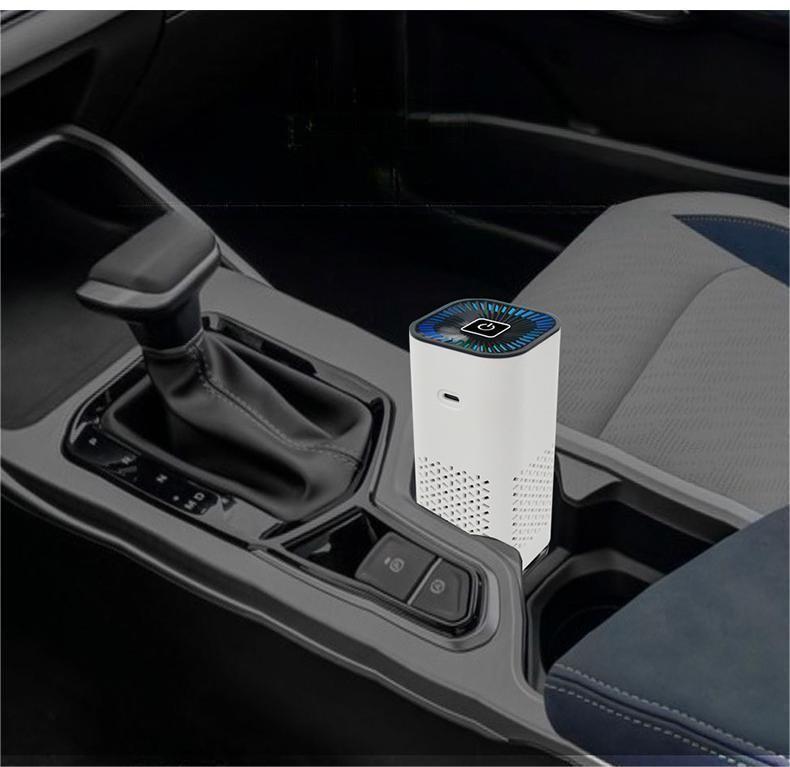 Purificador de Aire para Auto Portátil con Generador de Iones Negativos