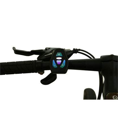 Mochila con chaleco reflectante recargable por USB con luz de señal de giro LED y control remoto, bolsa de seguridad para deportes al aire libre, equipo para ciclismo