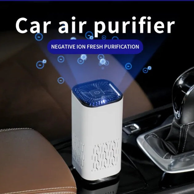 Purificador de Aire para Auto Portátil con Generador de Iones Negativos