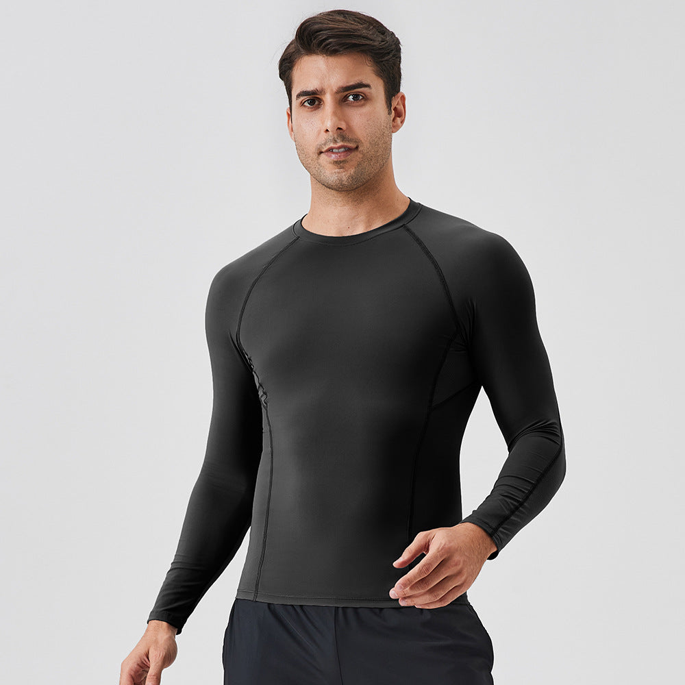 Sports Fitness Outdoor Training Tight Compression Long Sleeve Top