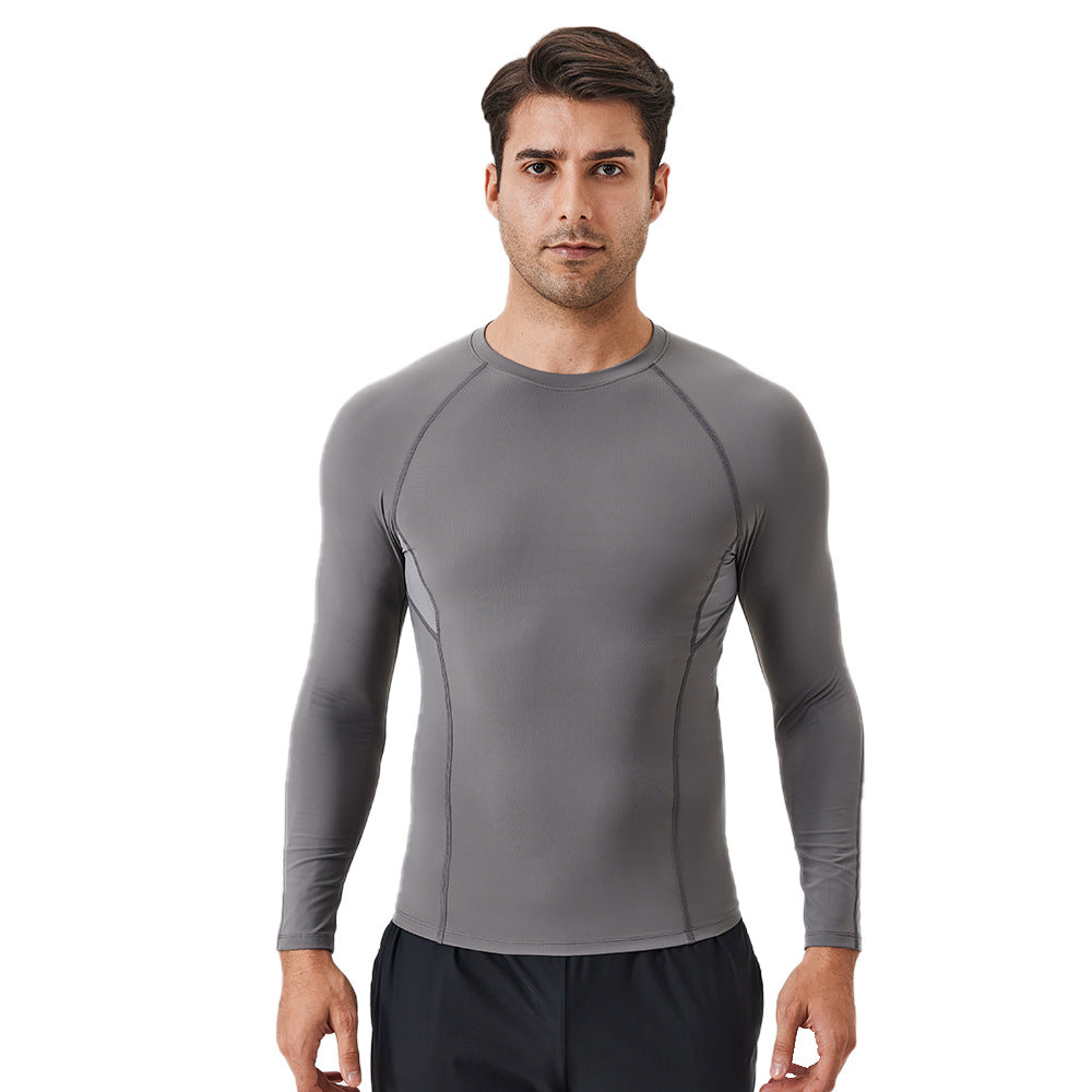 Sports Fitness Outdoor Training Tight Compression Long Sleeve Top