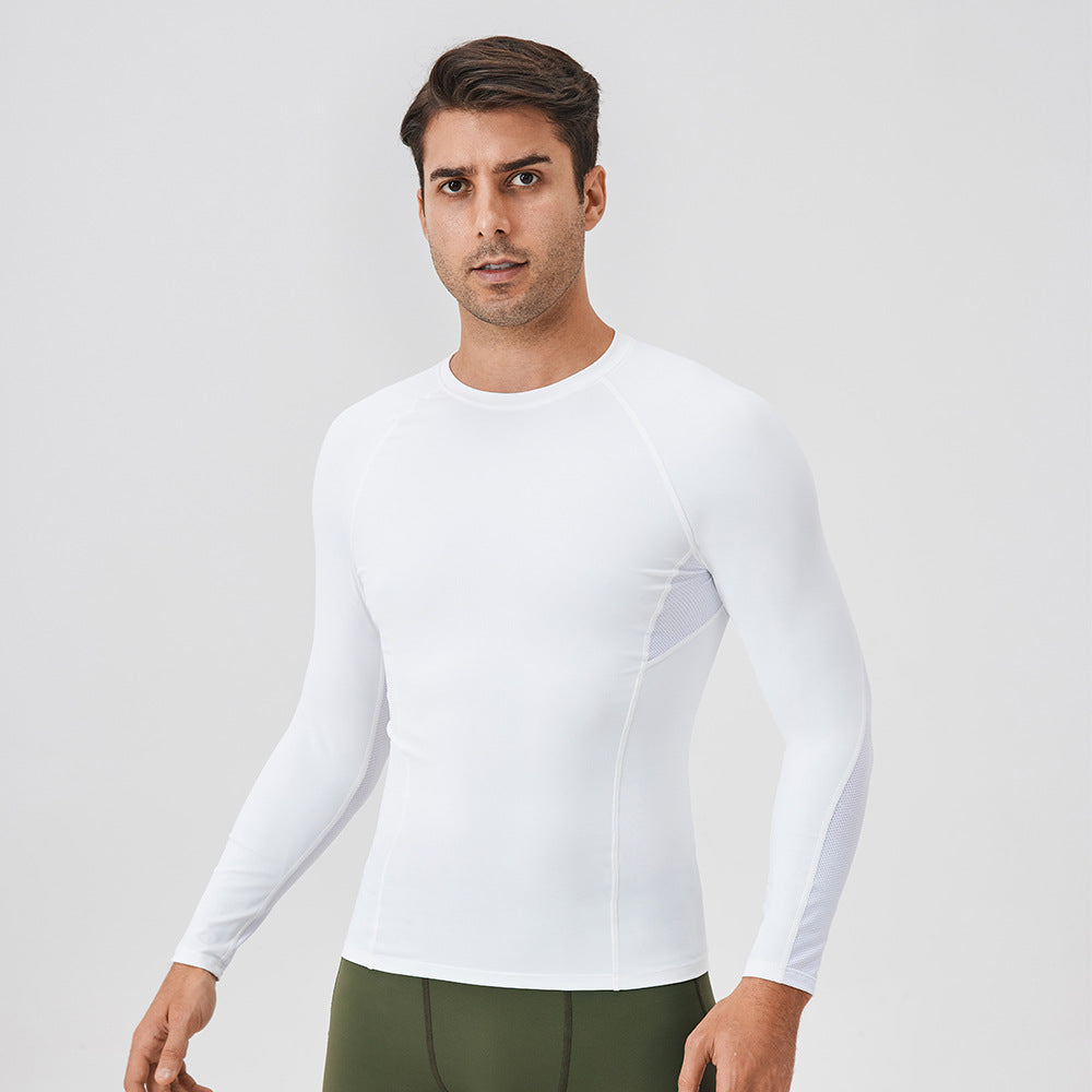 Sports Fitness Outdoor Training Tight Compression Long Sleeve Top