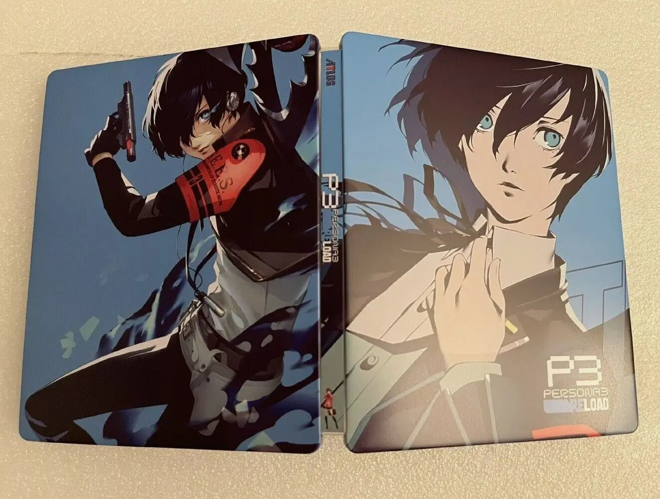 Nueva edición limitada rara SEES Persona 3 Reload P3R G2 Steelbook Estuche protector Personalización-