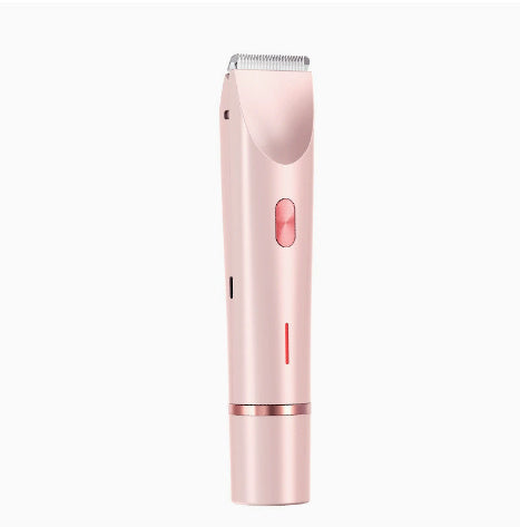 Depiladora 2 en 1 recargable por USB, afeitadora corporal, para rostro, piernas, axilas